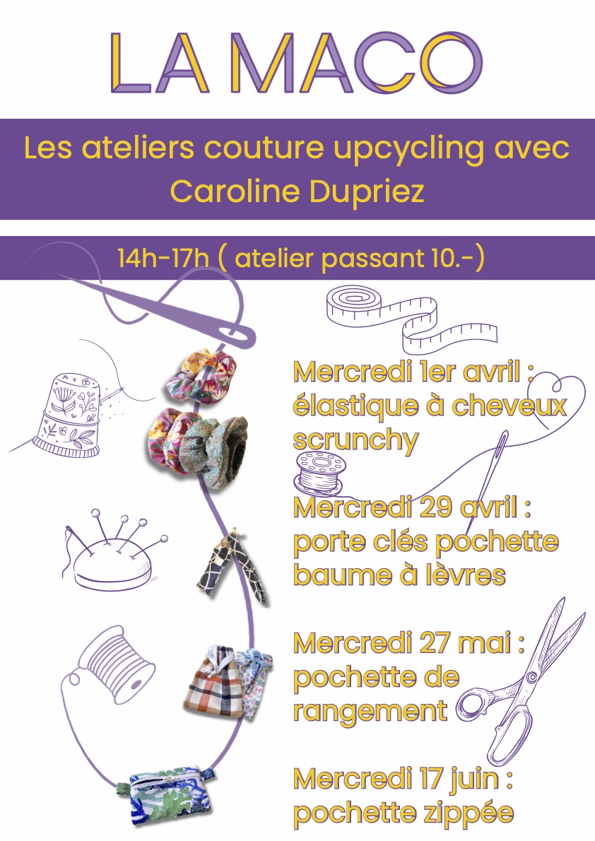 Les ateliers couture avec Caroline 1